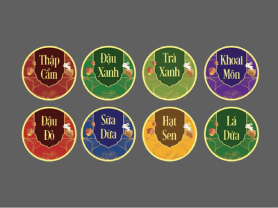 Tổng hợp mẫu tem nhãn bánh trung thu đẹp