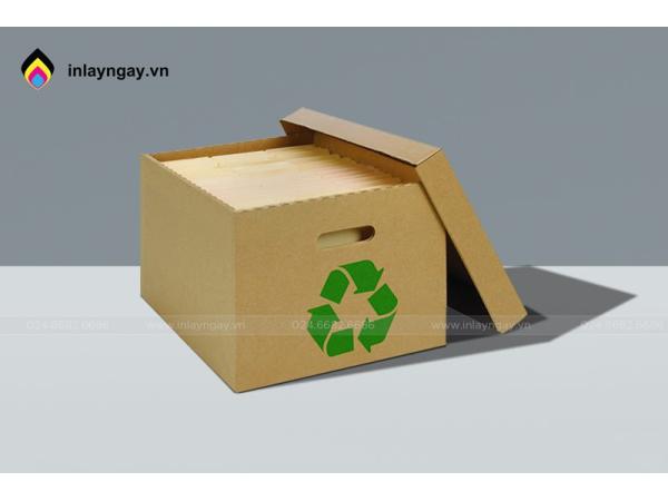 In thùng carton giá rẻ tại Hà Nội