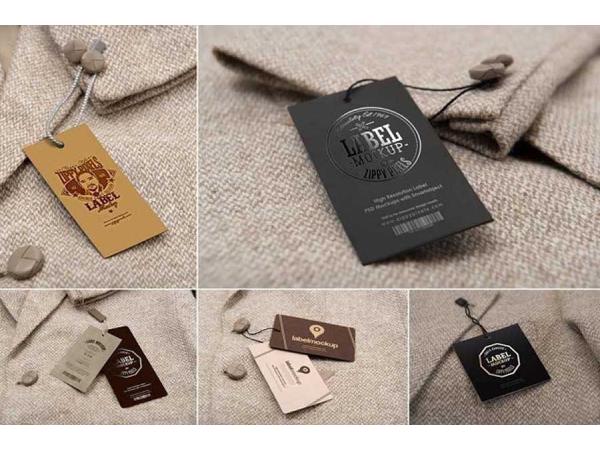 In tag mác (thẻ treo) gắn quần áo, phụ kiện thời trang