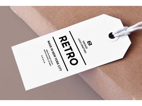 In tag mác (thẻ treo) gắn quần áo, phụ kiện thời trang