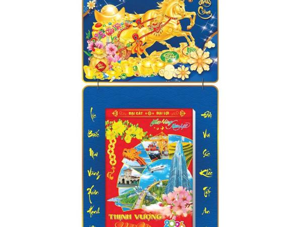In lịch Tết, lịch treo tường, lịch để bàn