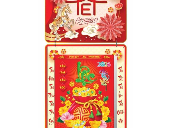 In lịch Tết, lịch treo tường, lịch để bàn