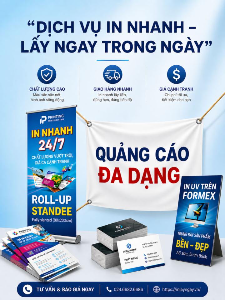 Banner dịch vụ in nhanh