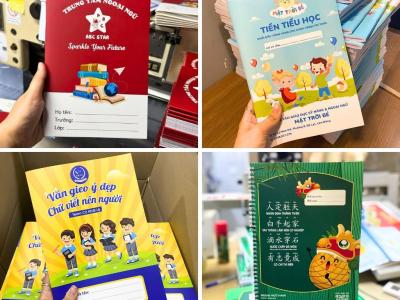 Những lưu ý quan trọng khi đặt in vở viết học sinh theo yêu cầu