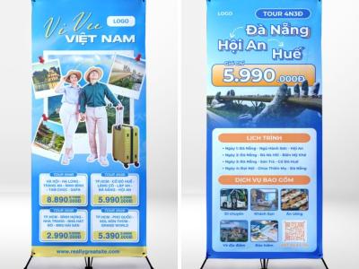 Ưu điểm và những ứng dụng nổi bật của standee du lịch