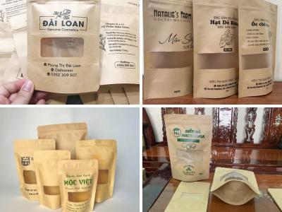 Hướng dẫn chọn túi zip giấy kraft có cửa sổ chất lượng