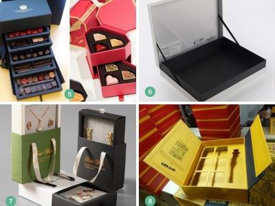 Những kiểu dáng hộp cứng cao cấp và lưu ý khi in