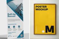 So sánh banner với poster. Ấn phẩm marketing nào hiệu quả hơn?