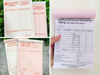 In hóa đơn bán hàng 1 liên, 2 liên, 3 liên hợp với những doanh nghiệp nào?