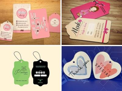 Kích thước phổ biến của một số loại tag mác treo quần áo, phụ kiện