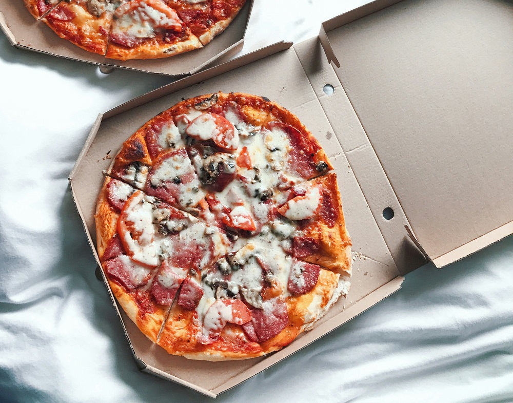 Hộp carton gấp đựng pizza