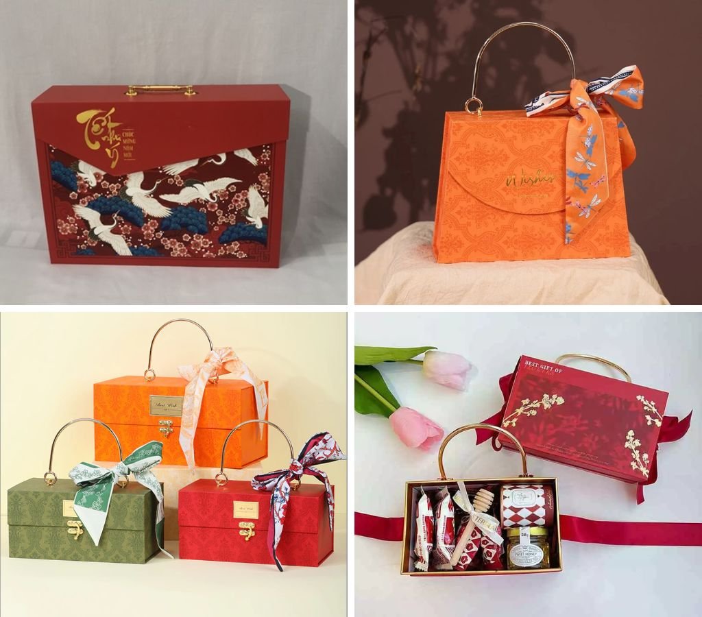 Quai kim loại hộp giấy