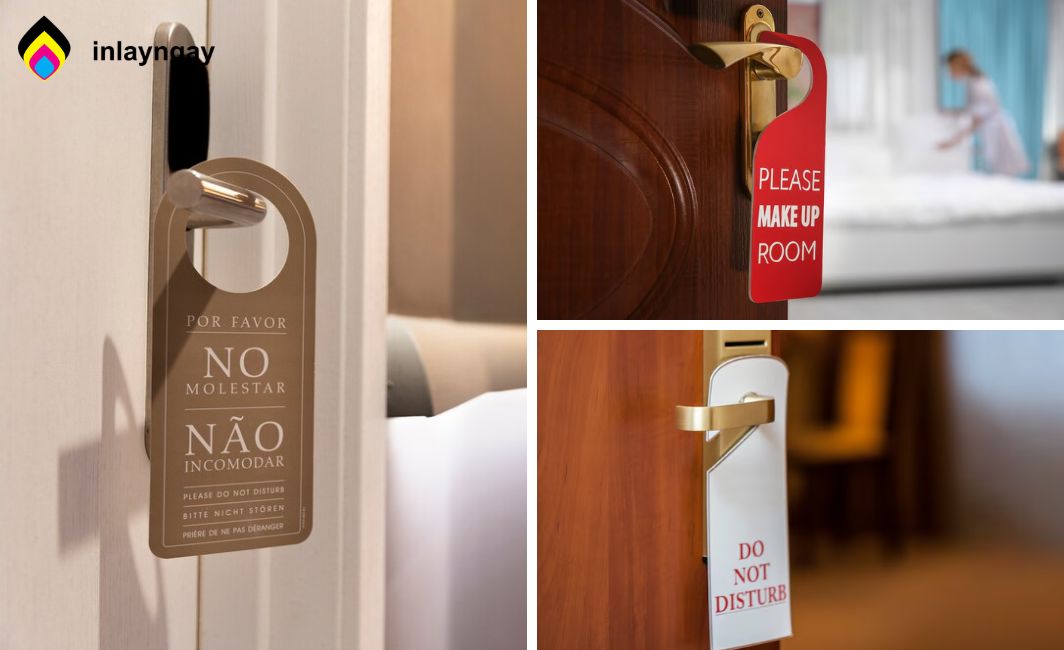 thẻ treo khách sạn