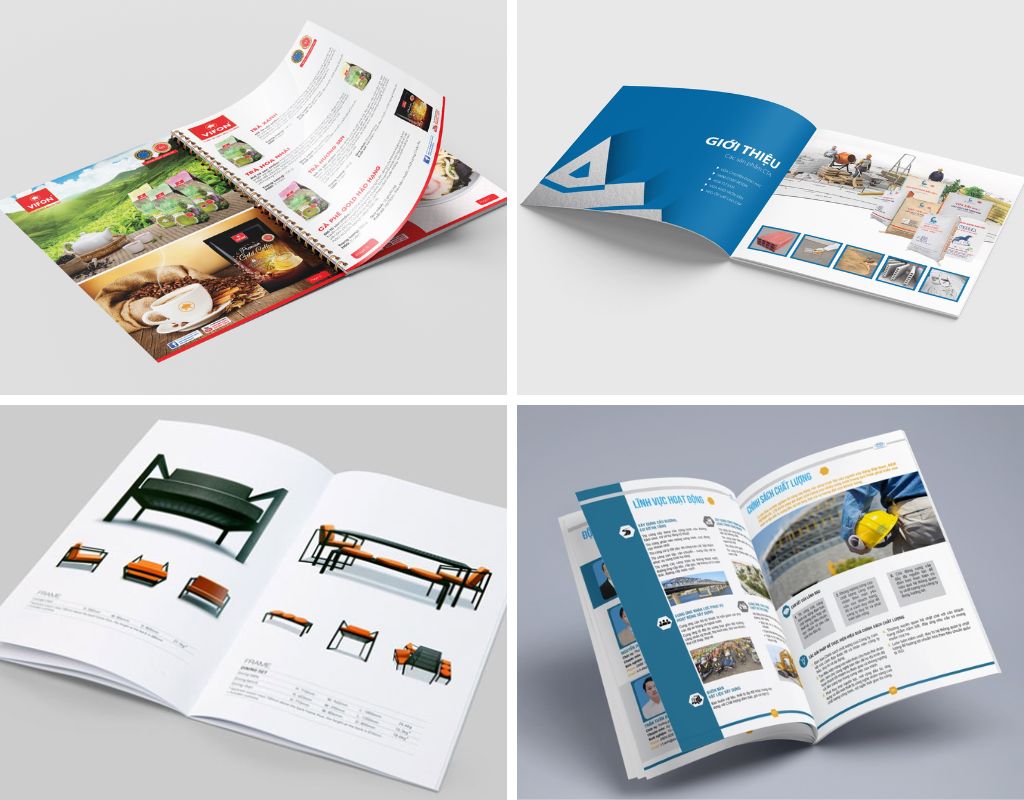 Booklet là tập sách nhỏ, mỏng nhẹ chứa khối lượng thông tin chi tiết hơn