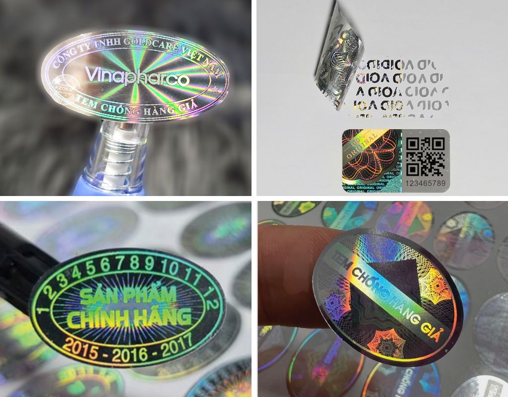 Các đặc điểm nổi bật của tem hologram