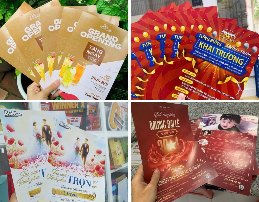 Phát tờ rơi sẽ tiếp cận đúng phân khúc khách hàng tiềm năng, thay vì tràn lan như quảng cáo online