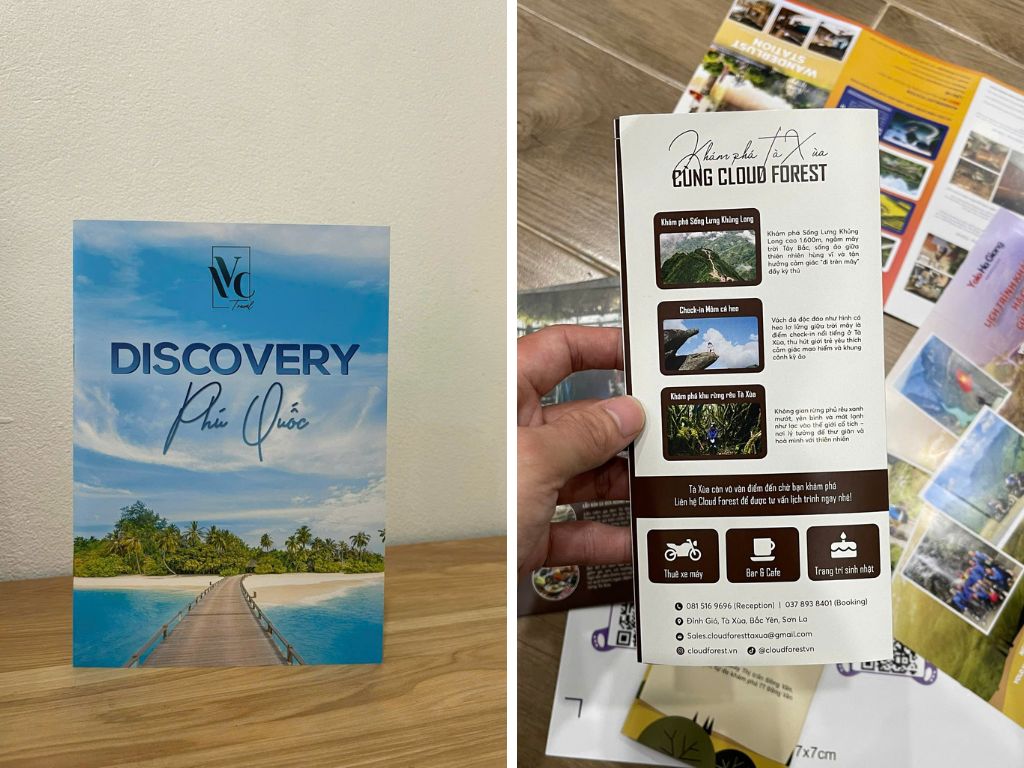 Mẫu tờ rơi giới thiệu tour ngắn